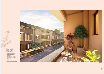 4 BHK Villa – Exterior View View at Southern Avenue - for Sale