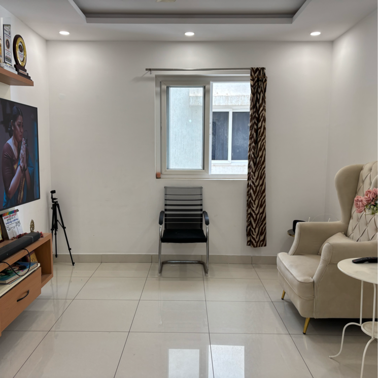 Living Room, khajaguda 2 Bedroom 1300 Sq.Ft. Apartment In Khajaguda Hyderabad 8623114