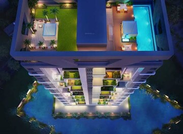 Living Room in 3 BHK Apartment at Merlin Iland, Picnic Garden – for Sale