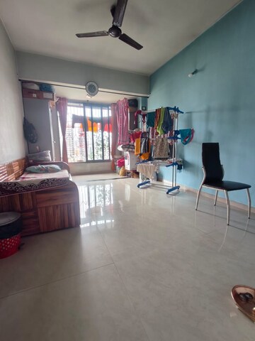 Living Room in 1 BHK Apartment at Shiv Parvati, Malad West – for Rent