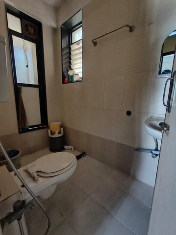 Bathroom in 1 BHK Apartment at Shiv Parvati, Malad West – for Rent