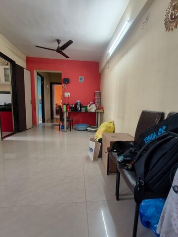 Living Room in 1 BHK Apartment at Shiv Parvati, Malad West – for Rent