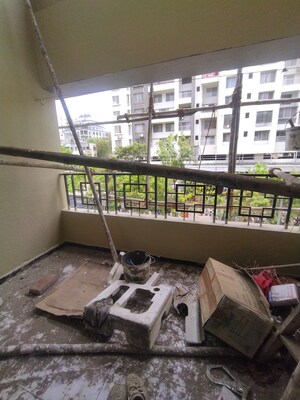 Balcony in 2 BHK Apartment at Sunshree Society, Kondhwa – for Sale