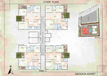 Master Plan in 3 BHK Apartment at Amogaya Adorit, Katamnallur – for Sale
