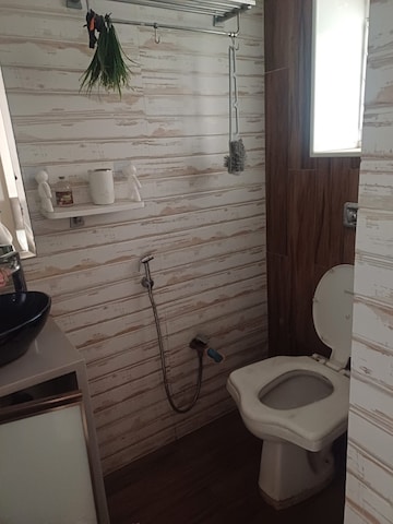 Bathroom in 3 BHK Apartment at Runwal Nirvana, Parel – for Rent