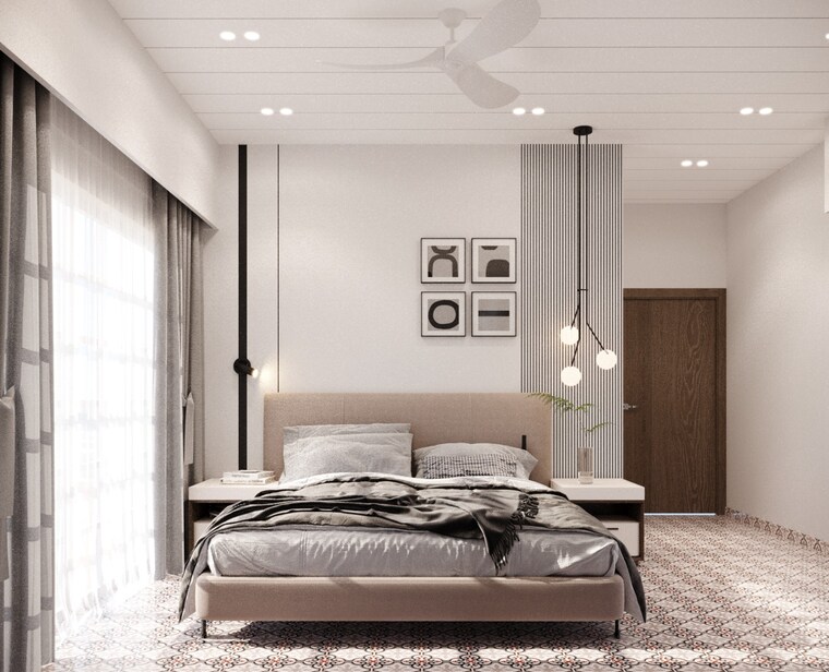 Bedroom, bastora 4 Bedroom 342 Sq.Mt. Villa In Bastora Goa 8623311