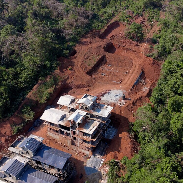 Master Bedroom, bastora 4 Bedroom 342 Sq.Mt. Villa In Bastora Goa 8623311