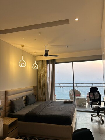 Living Room in 2 BHK Apartment at Himalaya Tower, Ahinsa Khand 1 – for Sale
