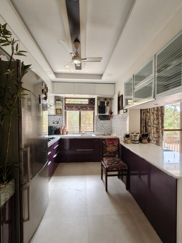 Kitchen in 2 BHK Apartment at Lodha Splendora, Ghodbunder Road – for Rent