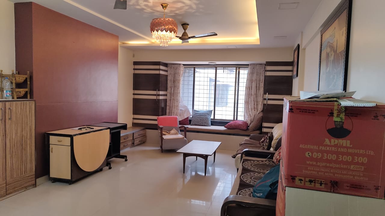 2 BHK + Study Room Apartment For Rent in Aruna Residency