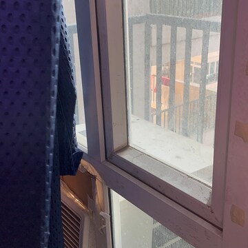 Balcony in 2 BHK Apartment at Gaur Atulyam, Omicron I Greater Noida – for Rent