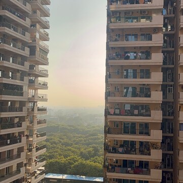 2 BHK Apartment – Exterior View View at Gaur Atulyam, Omicron I Greater Noida - for Rent