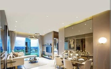 Living Room in 2 BHK Apartment at Sheth Auris Serenity Tower 1, Malad West – for Sale