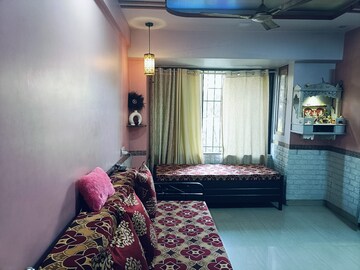 Bedroom in 1 BHK Apartment at Highland Residency CHSL, Balkum Pada – for Rent