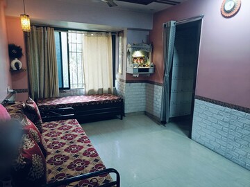 Bedroom in 1 BHK Apartment at Highland Residency CHSL, Balkum Pada – for Rent