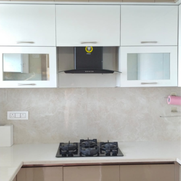 Kitchen in 3 BHK Apartment at Gaur Atulyam, Omicron I Greater Noida – for Rent