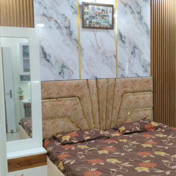 Bedroom in 3 BHK Apartment at Gaur Atulyam, Omicron I Greater Noida – for Rent