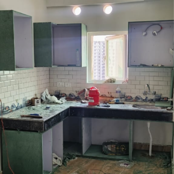Kitchen in 2 BHK Apartment at Migsun Vilaasa Walk, Eta Ii Greater Noida – for Rent