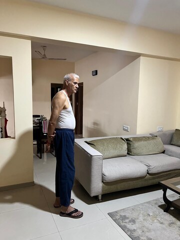 Bedroom in 3 BHK Apartment at Vishwanath Ishaan 2, Satellite – for Rent