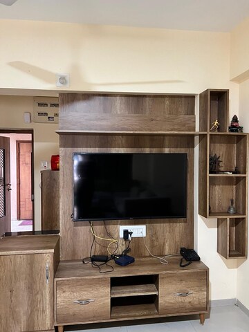 Kitchen in 3 BHK Apartment at Vishwanath Ishaan 2, Satellite – for Rent