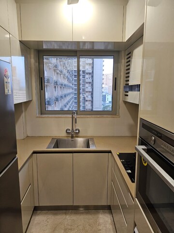 Kitchen in 1 BHK Apartment at Hiranandani Regent Hill, Powai – for Rent