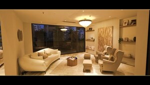 Living Room in 4 BHK Apartment at DLH Dawn, Santacruz West – for Sale