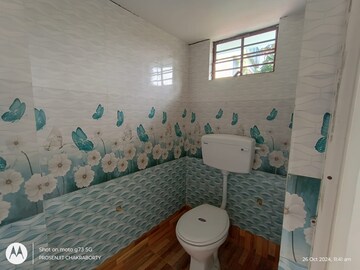Bathroom in 2 BHK Apartment at Madhyamgram – for Sale