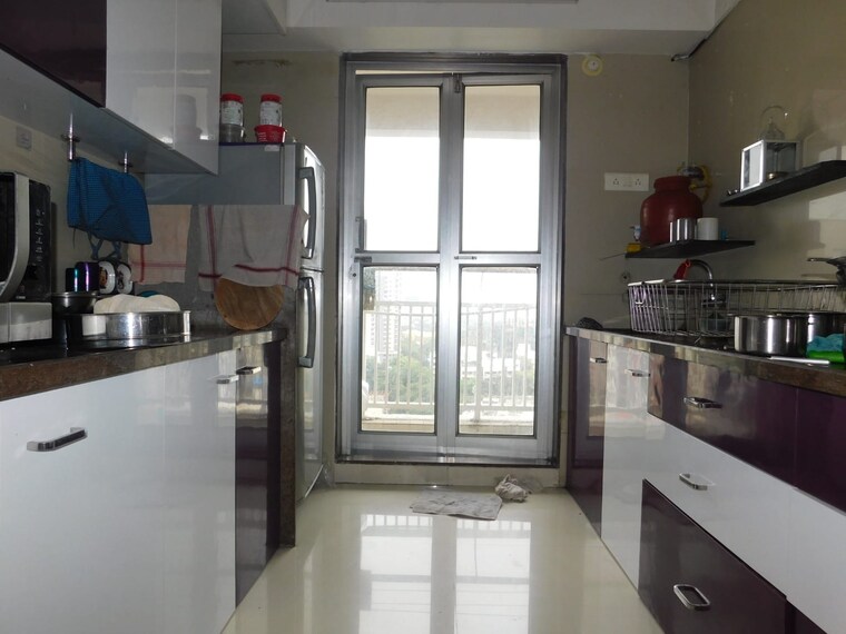 Kitchen, garden-court-building 3 Bedroom 1100 Sq.Ft. Apartment In Dadar East Mumbai 8623615