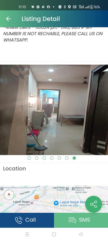 2 BHK Independent House For Rent in Lajpat Nagar 4