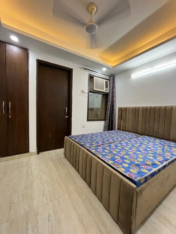 Bedroom in 1 BHK Builder Floor at Freedom Fighters Enclave – for Rent