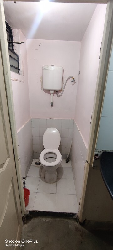 Bathroom in 1 BHK Apartment at Nisarg CHS, Gokhalenagar – for Rent