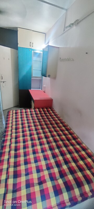 Bedroom in 1 BHK Apartment at Nisarg CHS, Gokhalenagar – for Rent