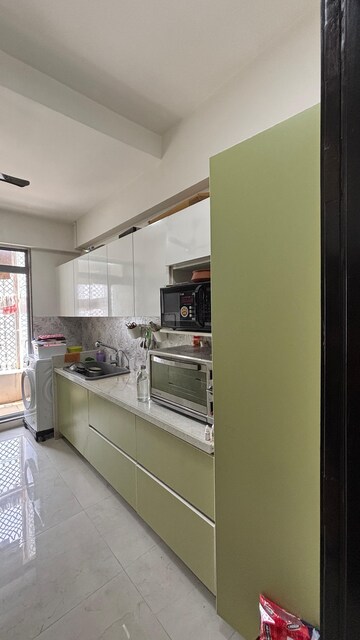 Kitchen in 2.5 BHK Apartment at Piramal Vaikunth, Balkum Pada – for Rent