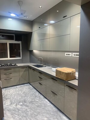 Kitchen in 3 BHK Apartment at Satyam Imperial Heights, Ghansoli – for Sale