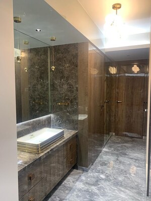 Bedroom in 3 BHK Apartment at Satyam Imperial Heights, Ghansoli – for Sale