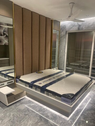 Bedroom in 3 BHK Apartment at Satyam Imperial Heights, Ghansoli – for Sale