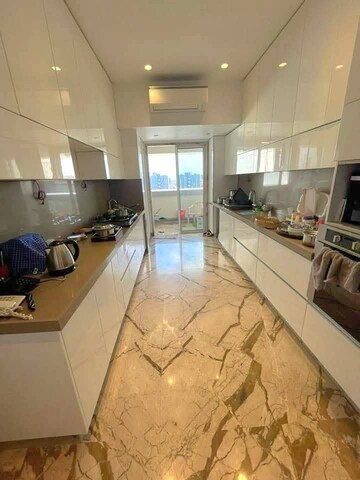 Kitchen in 4 BHK Apartment at K Hemani Bay View, Andheri West – for Sale