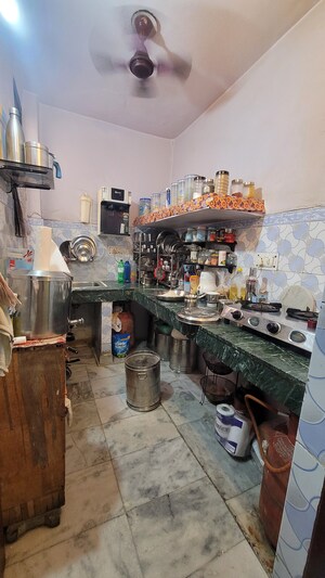 Kitchen in 1 BHK Builder Floor at Dilshad Colony – for Sale