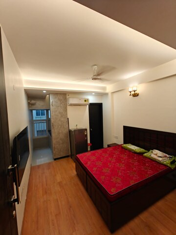 Bedroom in 1 BHK Apartment at Golden Sand Apartments, Dhakoli – for Rent