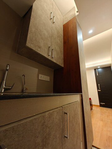 Kitchen in 1 BHK Apartment at Golden Sand Apartments, Dhakoli – for Rent