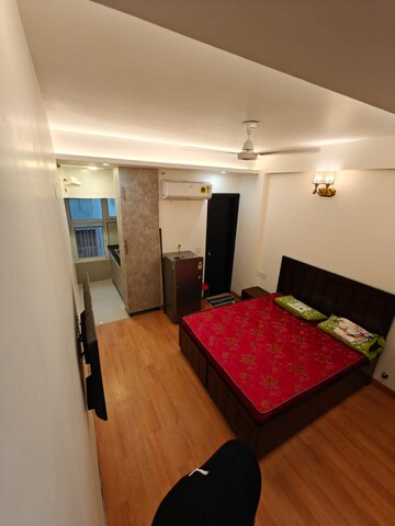 Bedroom in 1 BHK Apartment at Golden Sand Apartments, Dhakoli – for Rent