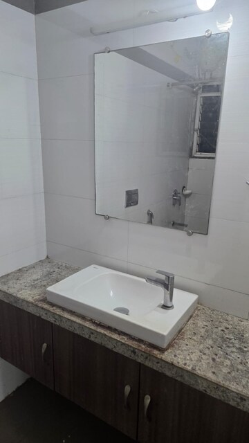 Bathroom in 2 BHK Apartment at Piramal Vaikunth, Balkum Pada – for Rent