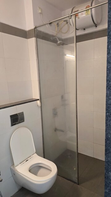 Bathroom in 2 BHK Apartment at Piramal Vaikunth, Balkum Pada – for Rent