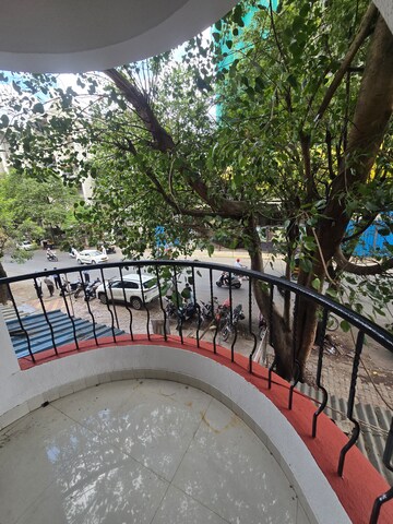 Balcony in 1 BHK Apartment at Karia Konark Arcade, Viman Nagar – for Rent