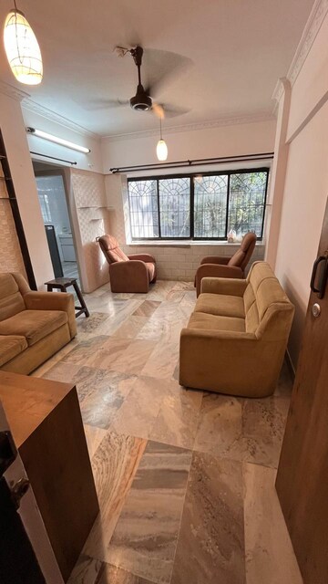 Living Room in 3 BHK Apartment at Atul Blue Orbit, Malad West – for Rent