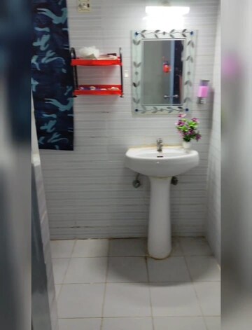 Bathroom in 2 BHK Apartment at Bptp Park Floors ii, Sector 76 – for Rent