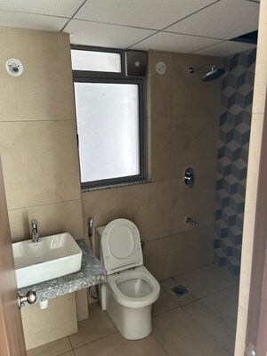 Bathroom in 2 BHK Apartment at Rustomjee Urbania Azziano, Majiwada – for Sale