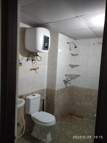 Bathroom in 3 BHK Apartment at SKA Divya Towers, Sector 16 Greater Noida – for Rent