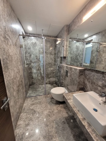 Attached Bathroom in 3 BHK Apartment at Raheja Imperia, Worli – for Rent