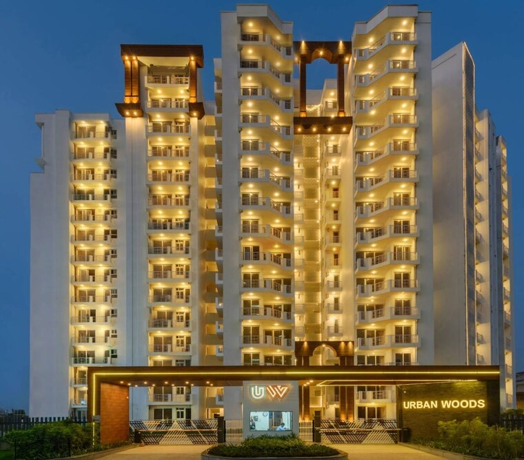 Exterior View, urban-axis-urban-woods 2 Bedroom 1090 Sq.Ft. Apartment In Sushant Golf City Lucknow 8624089